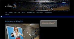Desktop Screenshot of alley59.com
