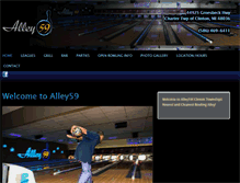 Tablet Screenshot of alley59.com